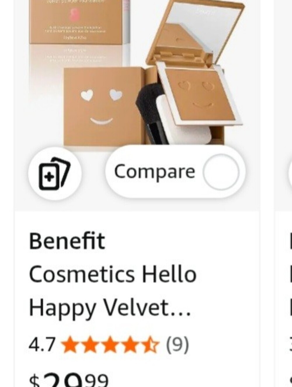 Benefit Hello Happy Velvet Powder Foundation - 9 - Picture 7 of 7